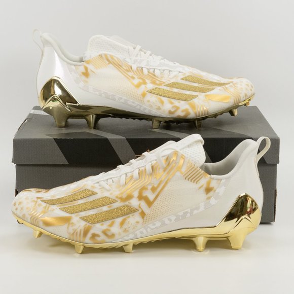 Adidas Adizero 12.0 \'Mismatch - Gold Metallic\' IG7227 Football size 14 main image 5
